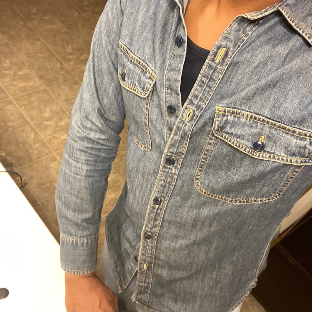 J Crew Mens Denim Shirt